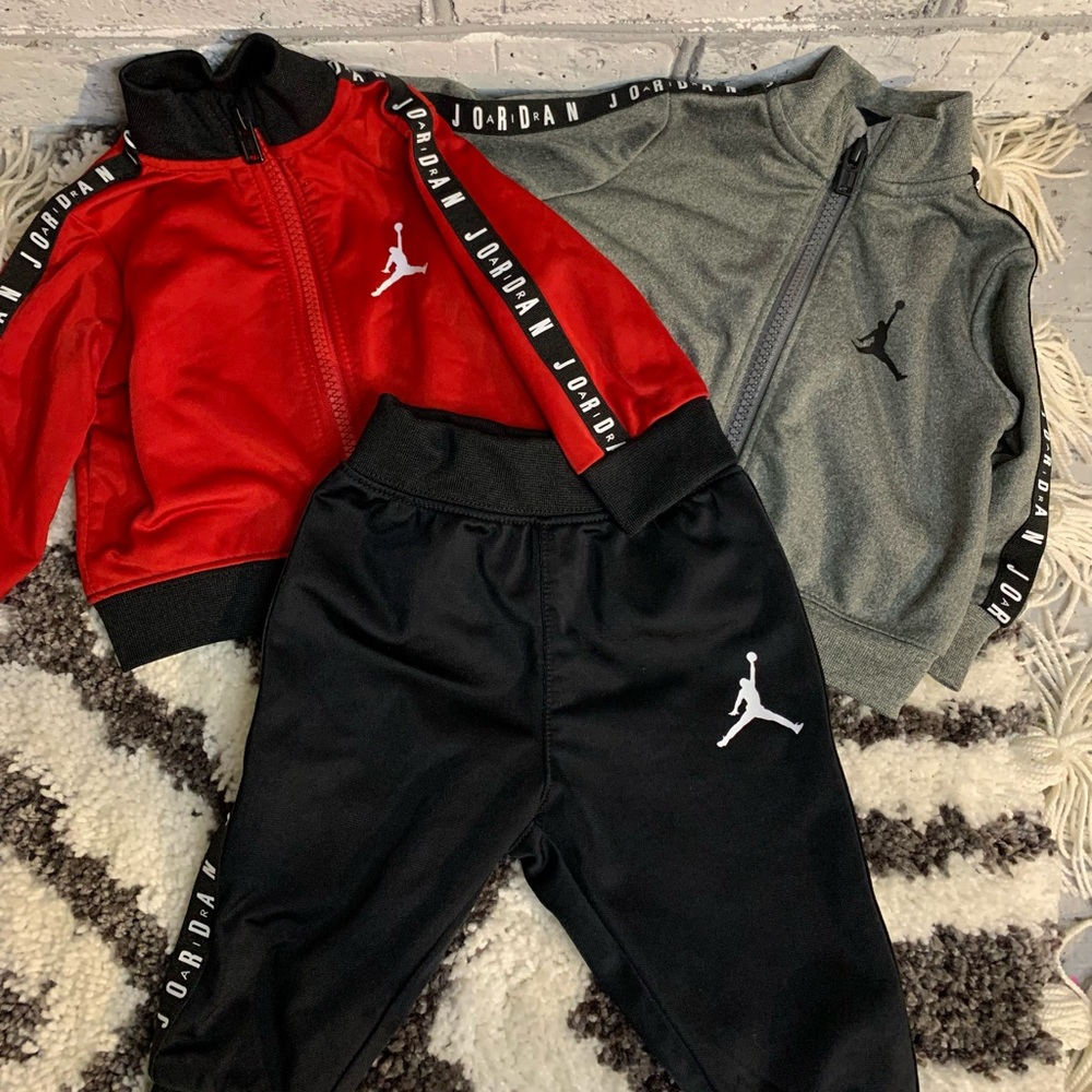 Air Jordan 0-3 months set with extra jacket